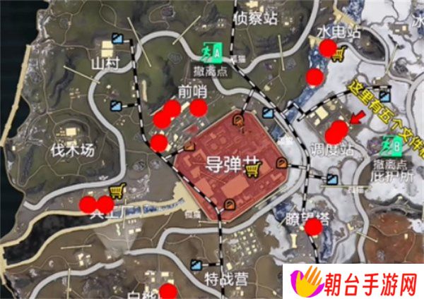 和平精英地铁逃生冰河禁区打野点在哪 和平精英地铁逃生冰河禁区打野点位置一览