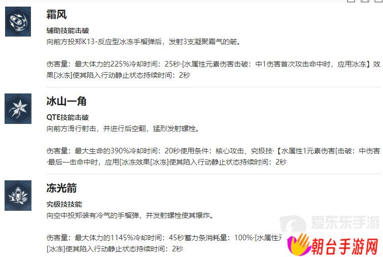 我独自升级起立南采英角色什么技能 我独自升级起立南采英介绍