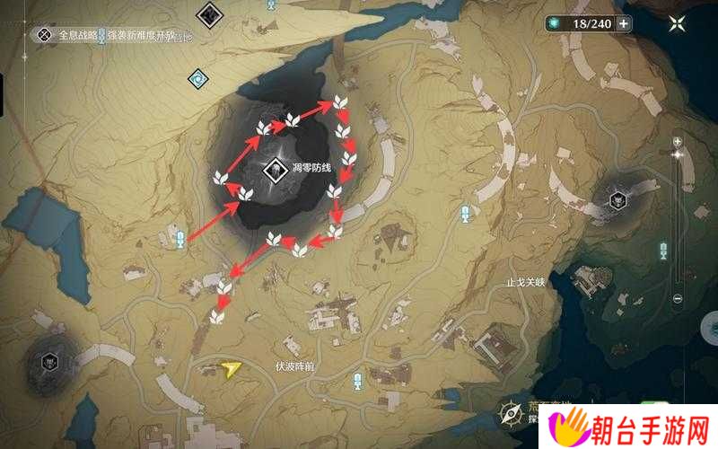 鸣潮手游全攻略5条高效地涌莲采集路线图深度解析,3分钟掌握资源点位分布与快速循环路线