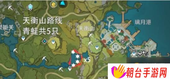 原神青蛙在哪里抓