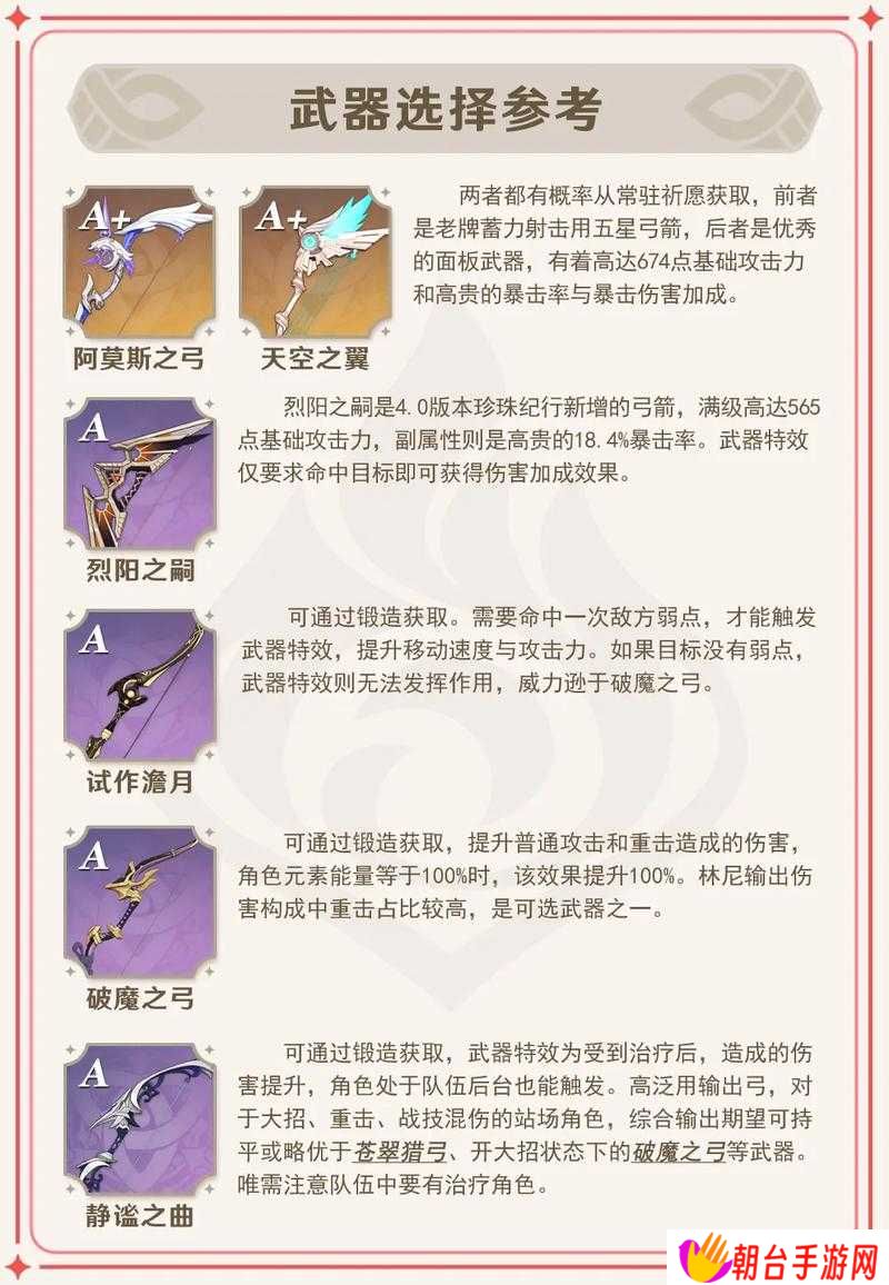 原神4.0烈阳之嗣武器如何获取？探索其获取攻略的演变史专题