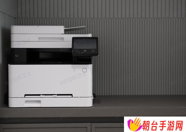 打开打印机盖子