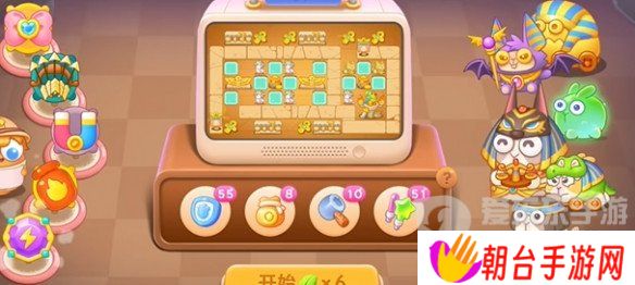 保卫萝卜4法老归来第57关怎么过 法老归来第57关详细通关流程