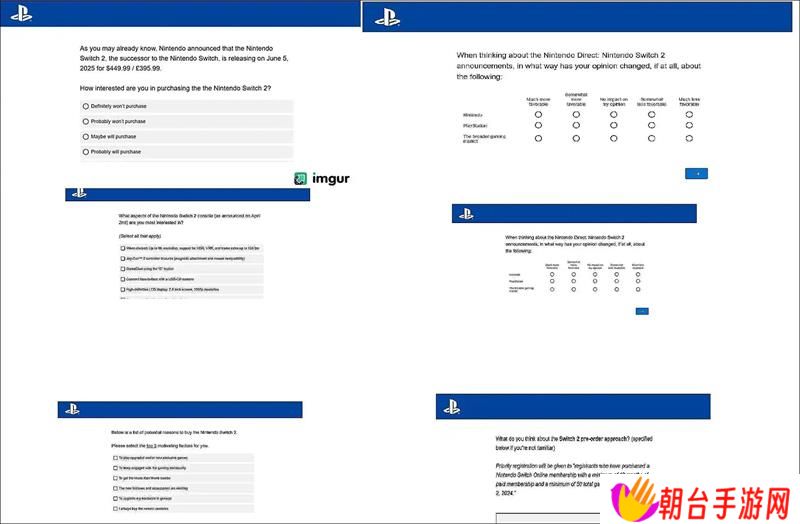 PS官方发Switch2调查问卷 或将推出新一代掌机