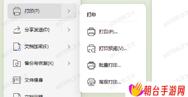 设置双面打印模式