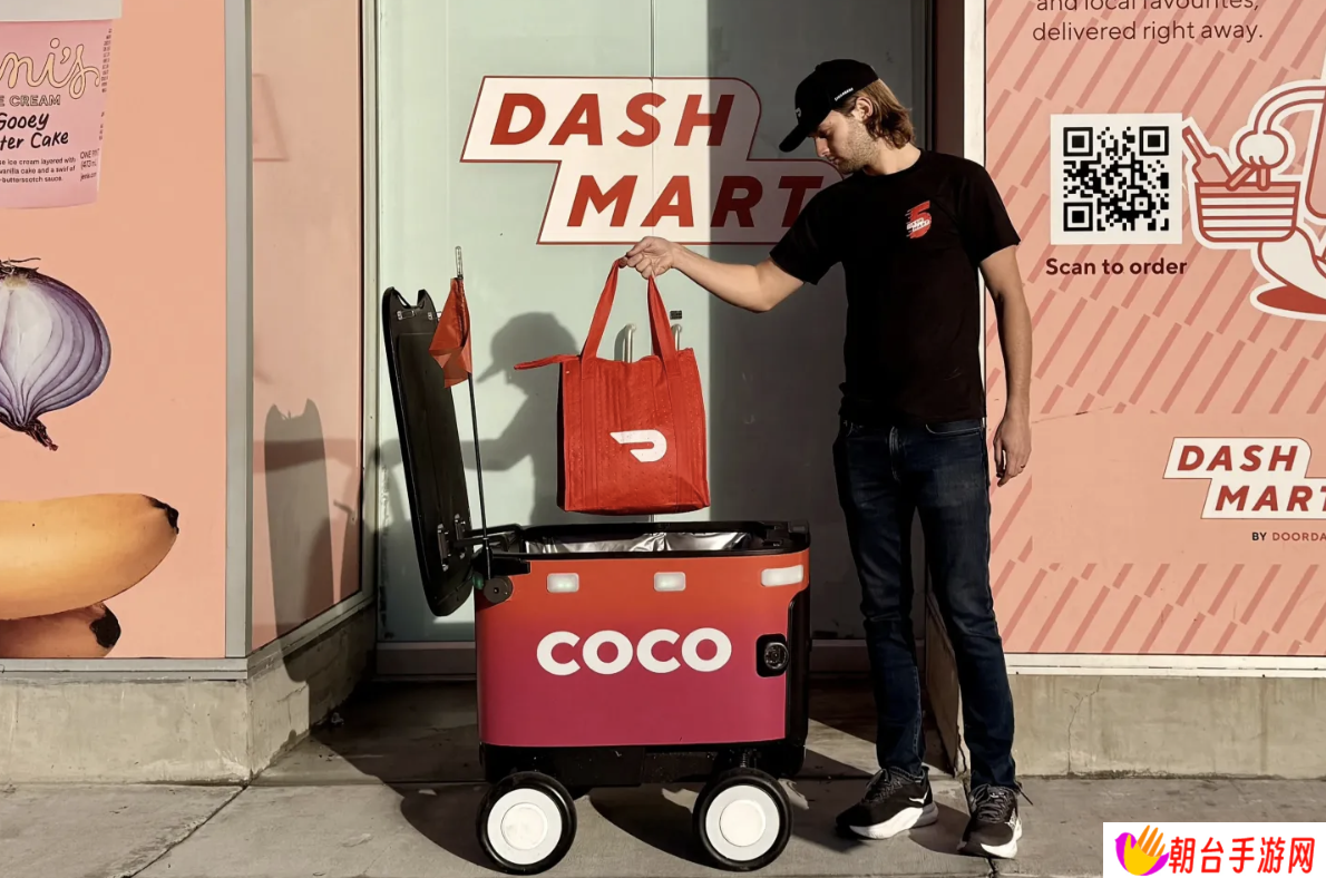 送餐公司 DoorDash 在美国市场推出自动化机器人外卖服务，已接入近 600 家商户