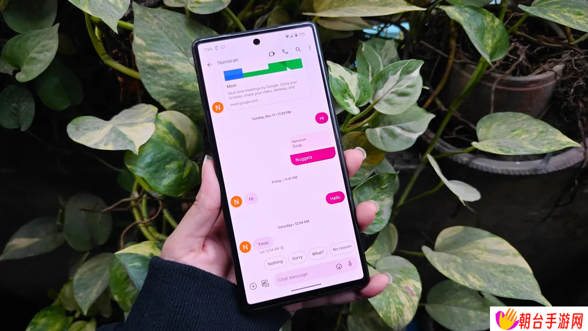 谷歌 Messages 信息应用获更新，使用不同配色区分 RCS 消息和传统 SMS 短信