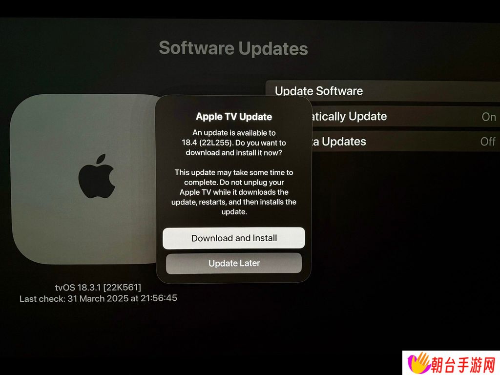 苹果 tvOS 18.4 发布：首次支持语音控制 Matter 扫地机器人、优化 Apple TV 应用