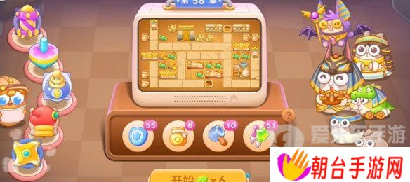 保卫萝卜4法老归来第58关怎么过 法老归来第58关通关流程图