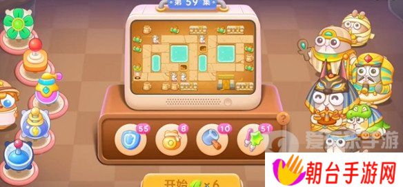 保卫萝卜4法老归来第59关怎么打 法老归来第59关通关必看指南